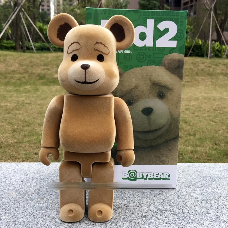 Популярная модель мишки MOMO Popobe Ted2, модель мишки, модель, художественная фигурка в подарок для парней, подружек и студентов, 400