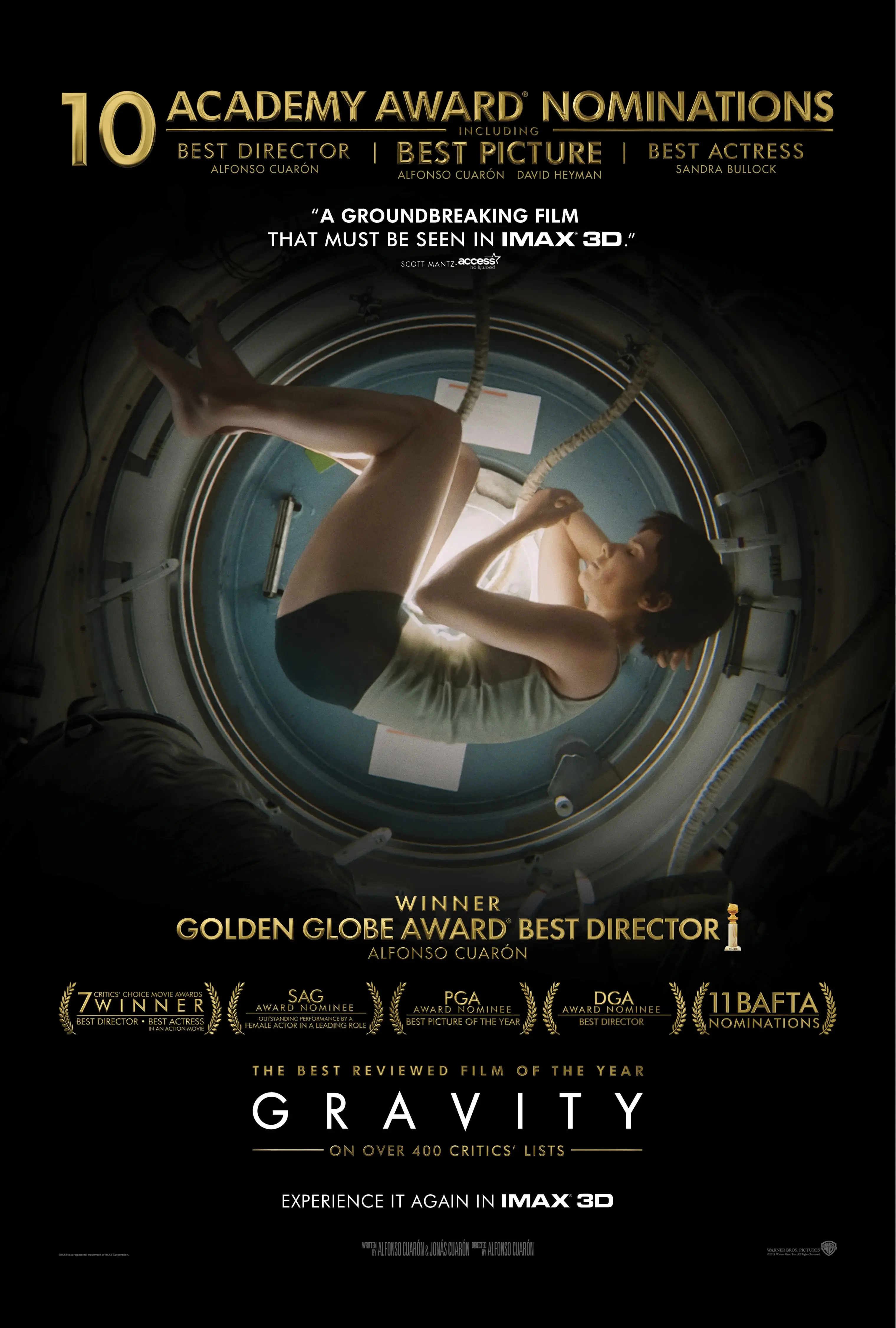 Gravity Space Astronauts Sci-Fi Movie Vintage Retro Kraft Poster Canvas Painting DIY Wall Stickers Home Bar Posters Decor | Дом и сад
