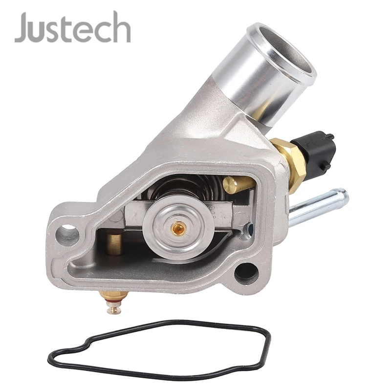 Новый корпус термостата для охлаждающей жидкости Justech с уплотнением + датчик