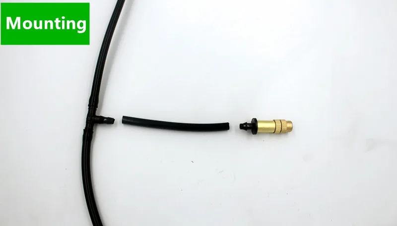 Латунный Регулируемый набор разбрызгивателя для полива 25 м|irrigation kit|self wateringdrip