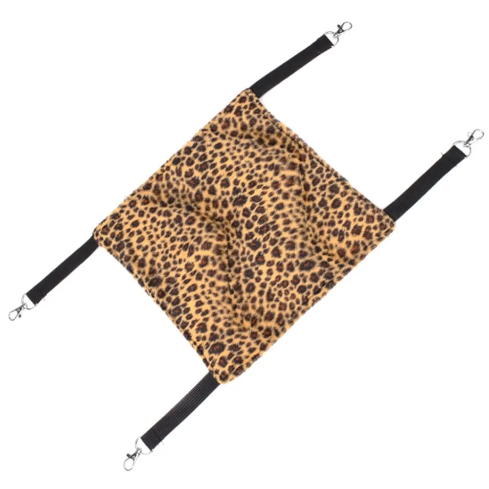 Hoopet 1Pcs Cat Dog Hammock Hanging Bed Leopard Print Small Cats Animal Mats Cage Playing Pet Toy | Дом и сад
