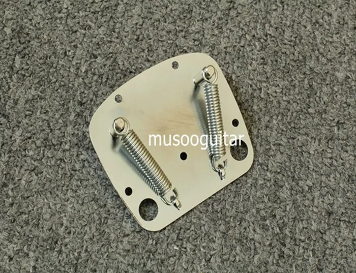 Tremolo Trem Vibrato мостовая и задняя часть с рычагом для Mustang Chrome|Детали аксессуары