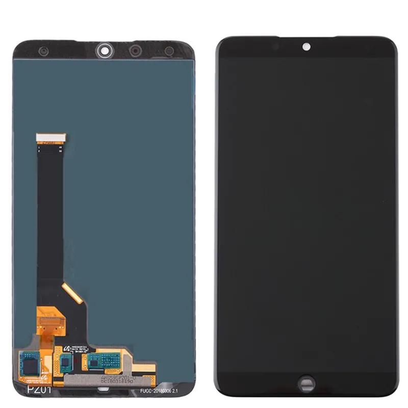 Для Meizu 15 Plus Полный ЖК дисплей + кодирующий преобразователь сенсорного экрана в сборе запасные части 5 95 дюйма