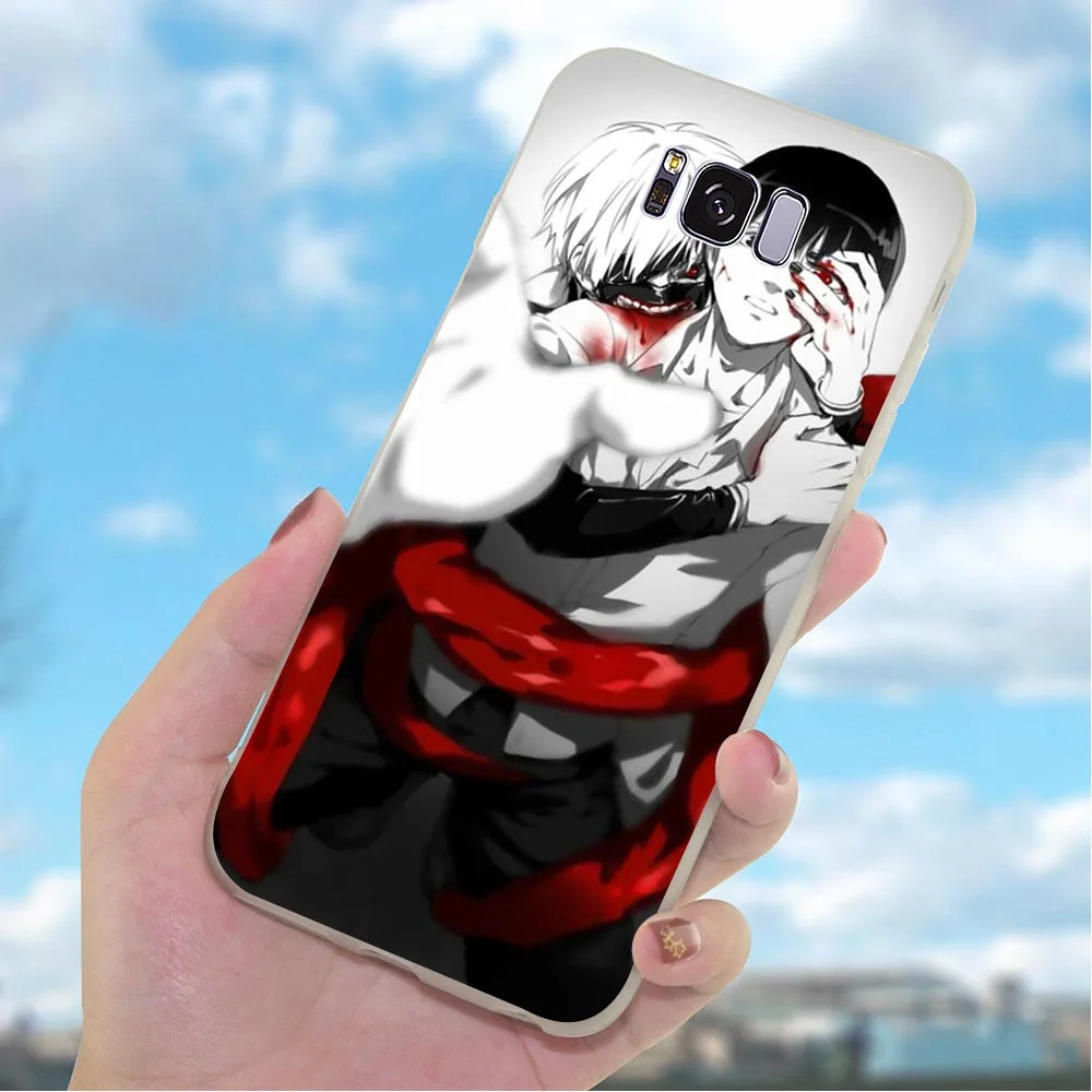 Мягкий чехол из ТПУ для телефона Galaxy Samsung A10 Токийский гулс A20 A3 A6 Plus A5 A7 A8 A9 A30 A40 A50 A70