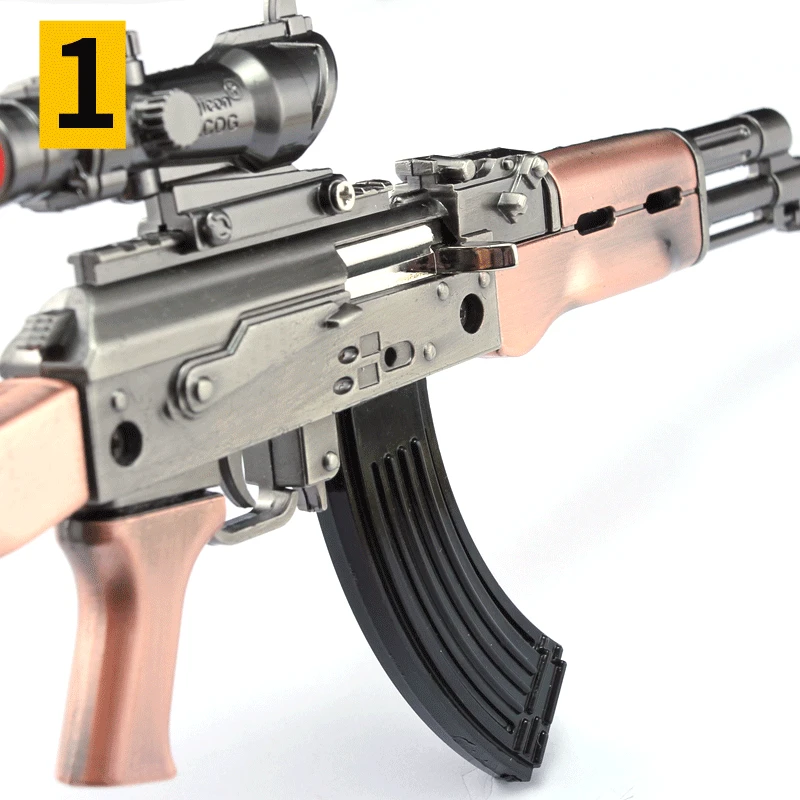 HowPlay игрушечный стрелковый пистолет M24 снайперская винтовка Playerunknown's Battlegrounds брелок с рисунком из игры сплав модель оружия игрушечный пистолет детские подарки