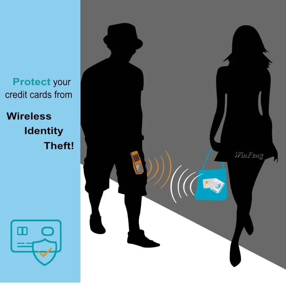 200 шт./лот RFID блокирующая карта CMYK глянцевая отделка ПВХ защита от кражи личных данных блокировщик кредитных карт/NFC защита карт