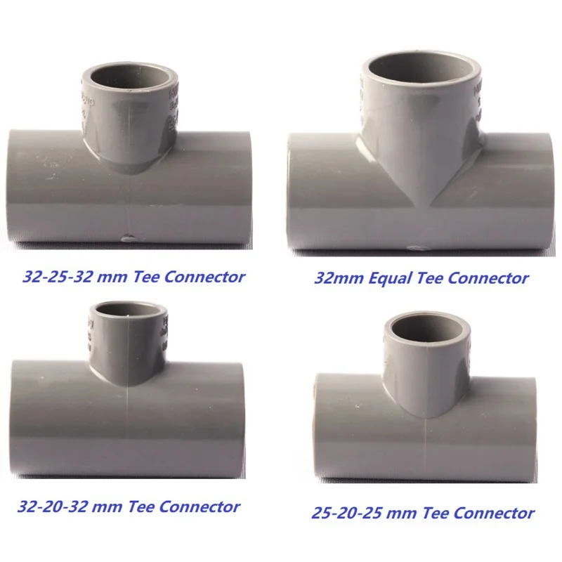 Соединители для садовых труб 20/25/32 мм 4 вида|tee connector|water pipe connectorpipe connector |