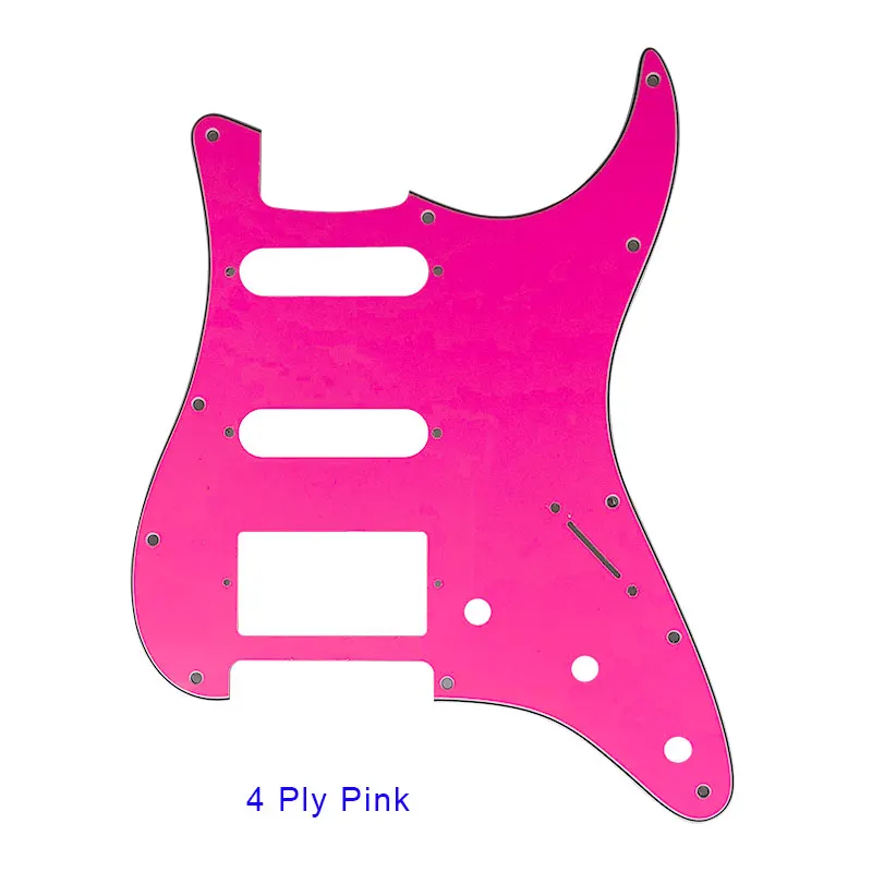 Качественные электрогитары Для США \ Мехико Fd Stratocaster 11 отверстий HSS PAF хамбакер гитара накладка царапина пластина
