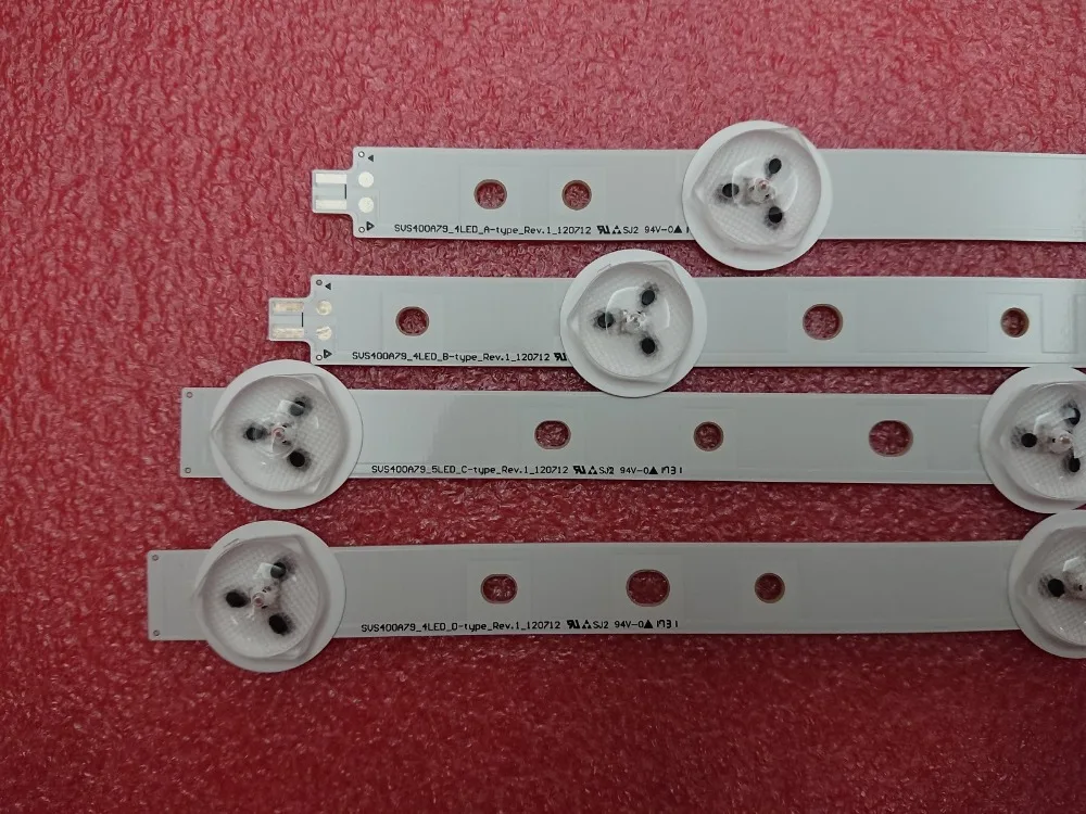 Оригинальная светодиодная лента для 40PFL3108T 40PFL3078K/12 TOSHIBA 40L1333B 40D1333B 40L1354B LTA400HM23 SVS400A79