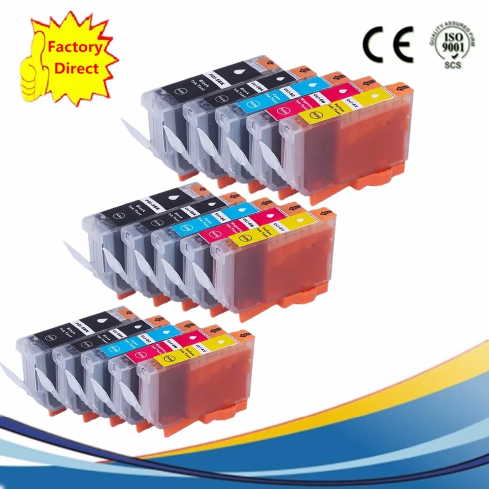 PGI 5BK 5 CLI 8 Замена чернильных картриджей для IP 5200 5200R 5300 IX 4000 5000 MP 500 510|ink cartridge|pgi-5