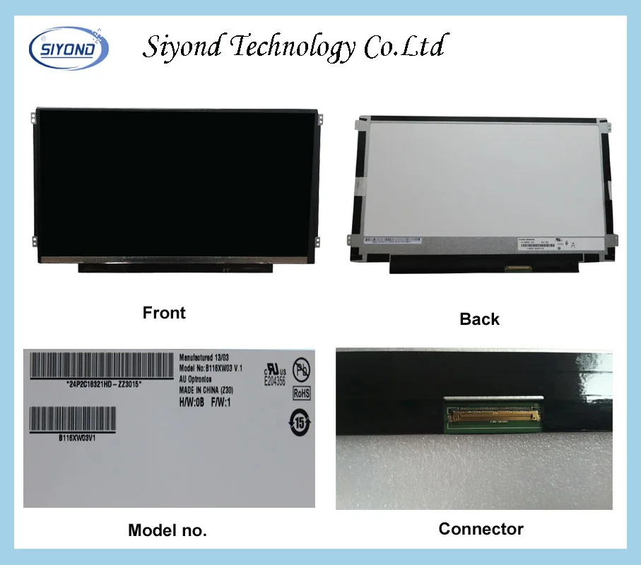 

NEW LAPTOP SCREEN N116B6-L07 11.6" WXGA LED Glossy Slim LCD Screen