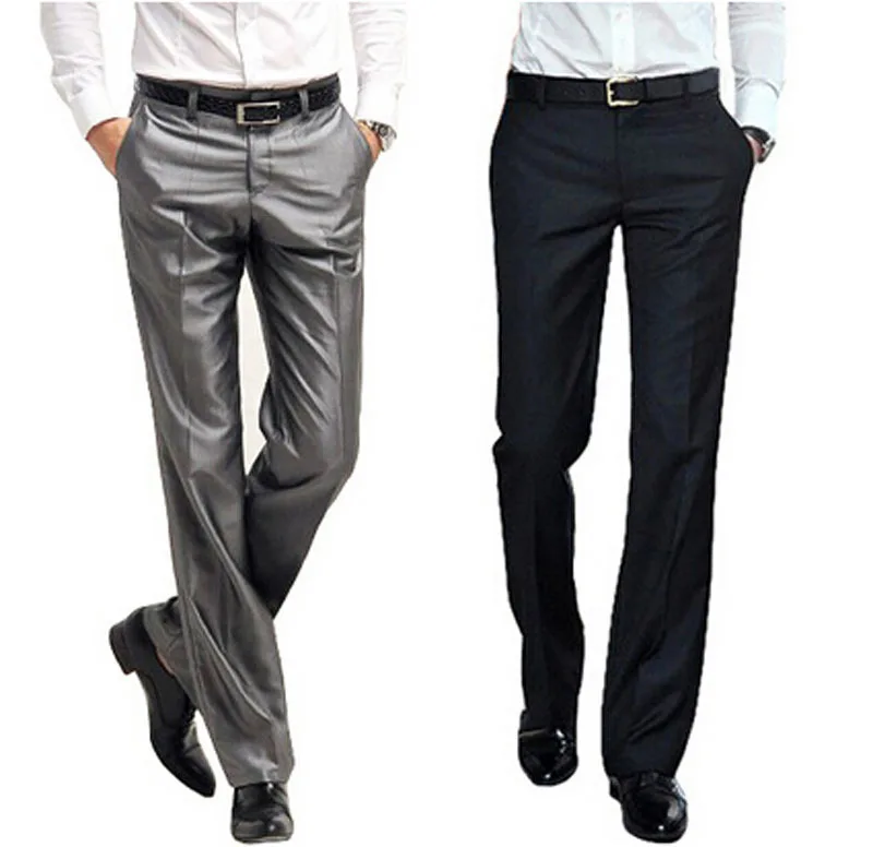 Men's Business Suit Pants Spring And Summer Slim Fit Trousers High Quality Zipper Brand Design 9 Colors Y1275 | Мужская одежда