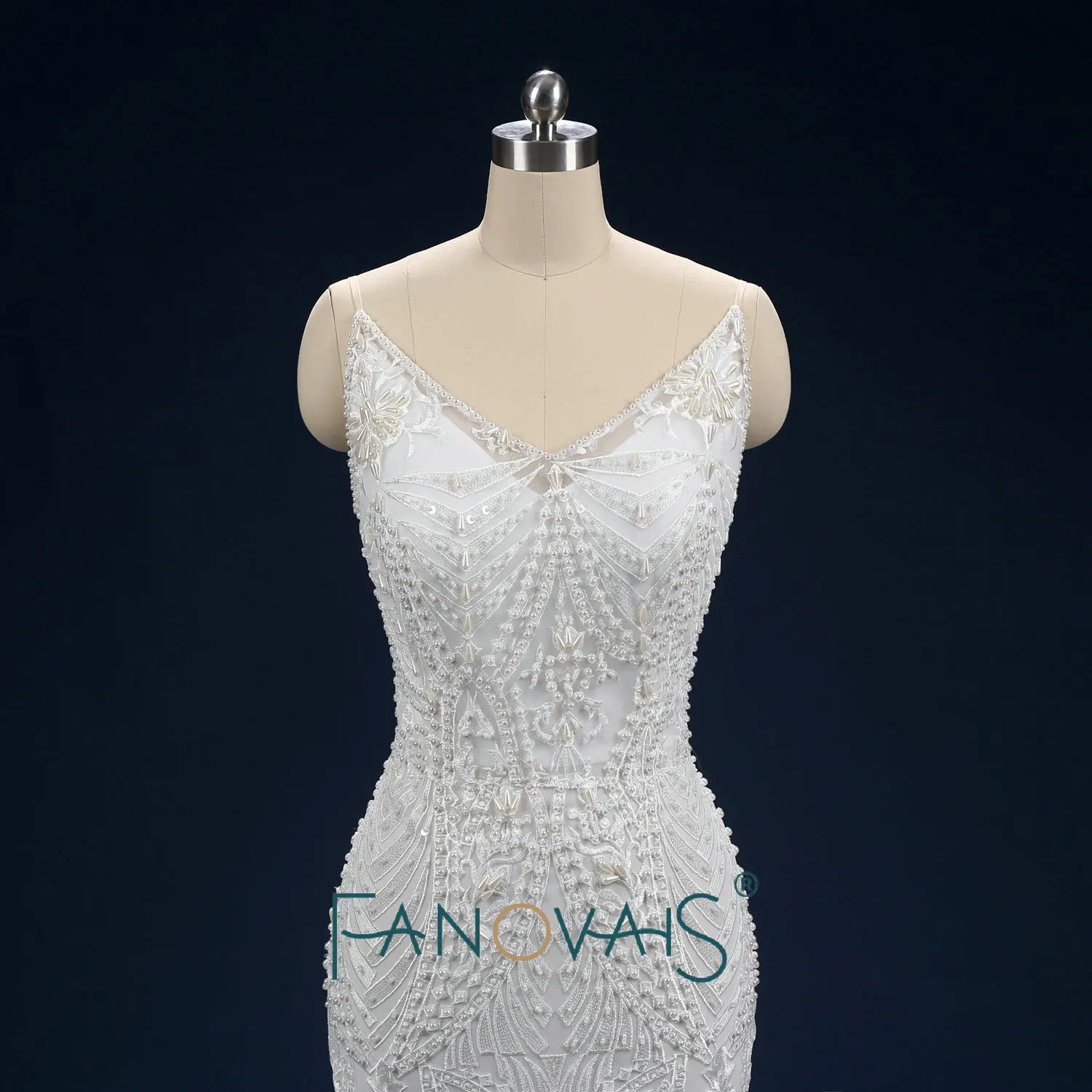Роскошные Кружева Русалка Свадебные Платья 2019 Полный Бисер Кристалл Vestido De Novia