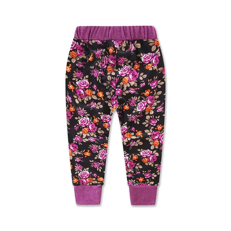 2pcs!!Baby Girls Kids Spring Sweatshirt Hooded Long Sleeve Floral Tops+Flower Pants Autumn Outfits Set | Детская одежда и обувь