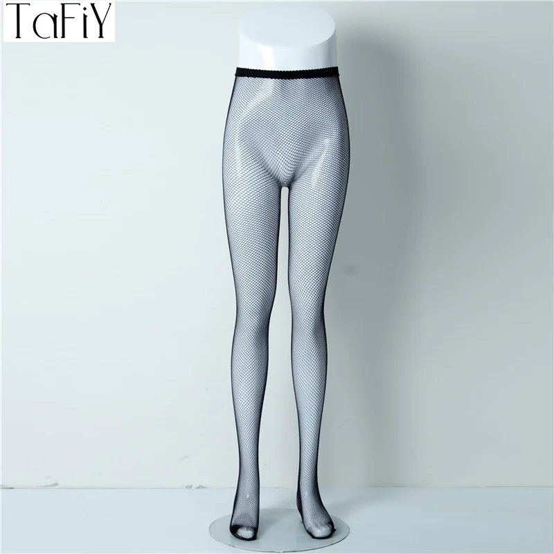 Женские пикантные сетчатые колготки TaFiY чулки до бедра женские модные |