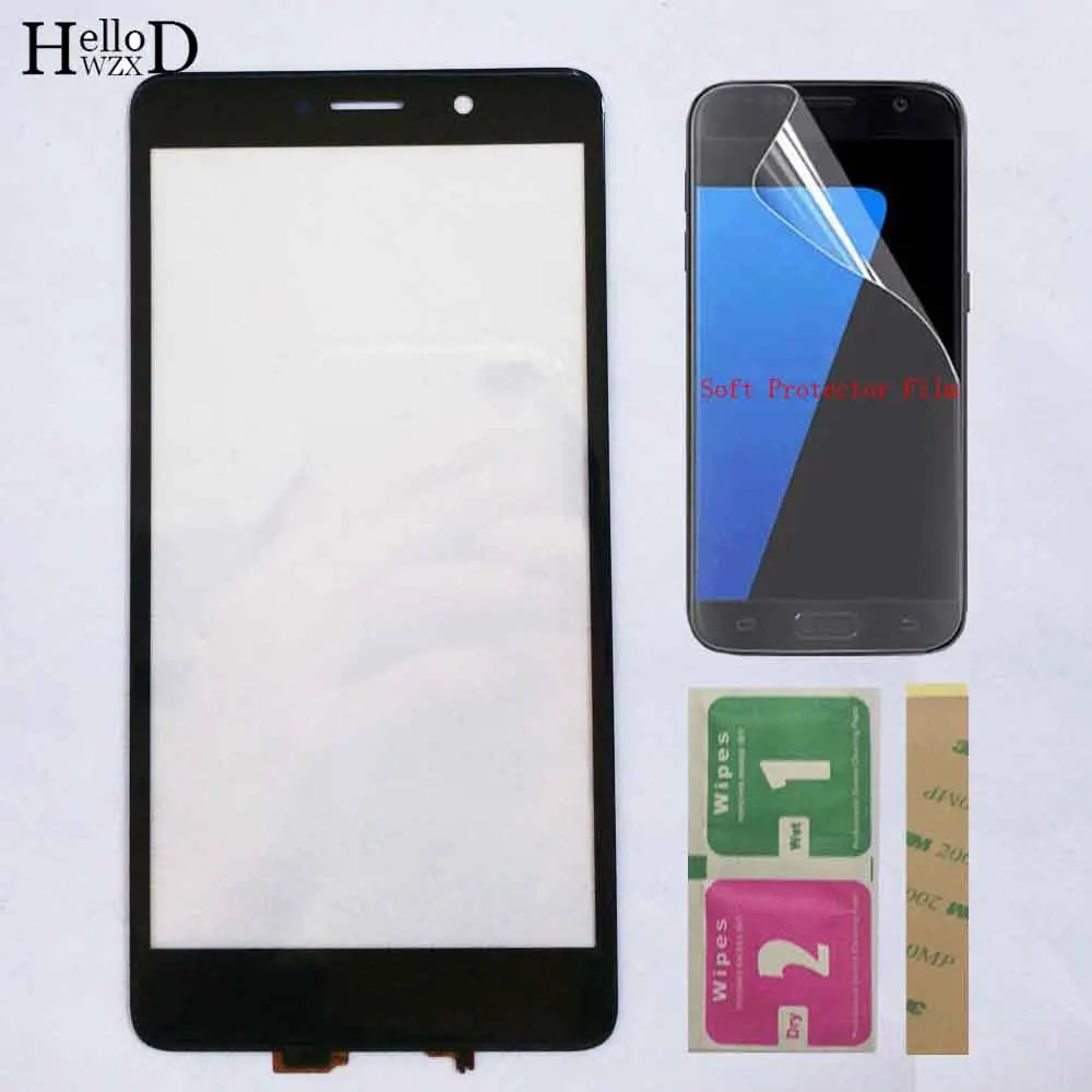 Black Сенсорный экран Панель для huawei Honor 6X Коврики 9 Lite GR5 BLL-L21 BLL-L22 BLL-L23 Сенсорный экран передняя Стекло планшета Сенсор - Цвет: Black