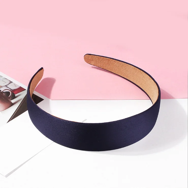 Black Headbands for Women Bezel Hair Accessories Girls Cover Hairband Female Korean Style Fashion Headwear VERVAE