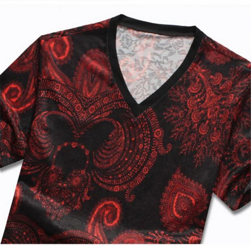 

Personalized printing high-end mercerized cotton boutique t shirt 2016 Summer new fashion casual short sleeve t shirt men M-5XL