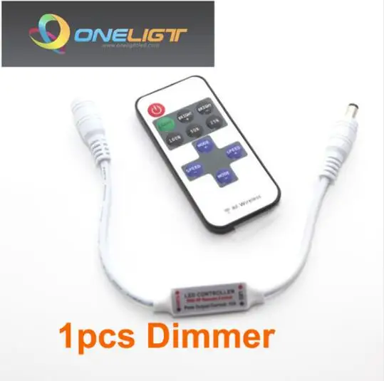 1pcs Dimmer DC12V 1,5 W Светодиодный прожектор Светодиодный Светильник утопленные потолочные светильники для дома Кухня витрина шкаф торговый центр ночные огни - Испускаемый цвет: 1pcs Dimmer