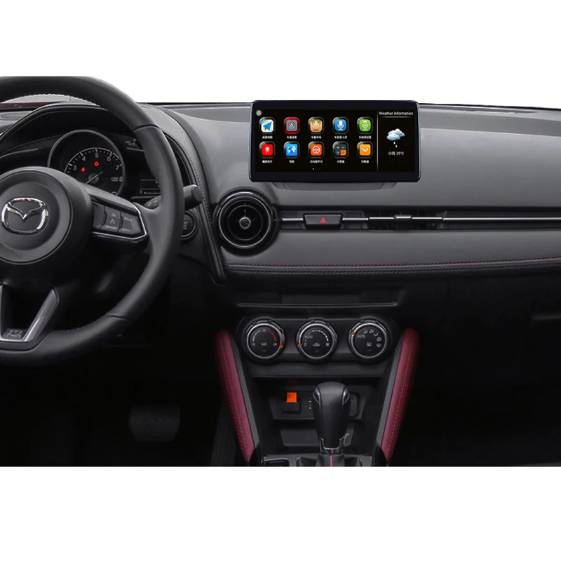 Подходит для 2015 2018 Mazda2 CX 3 10 25 дюймов длинные горизонтальные сенсорный Экран Android