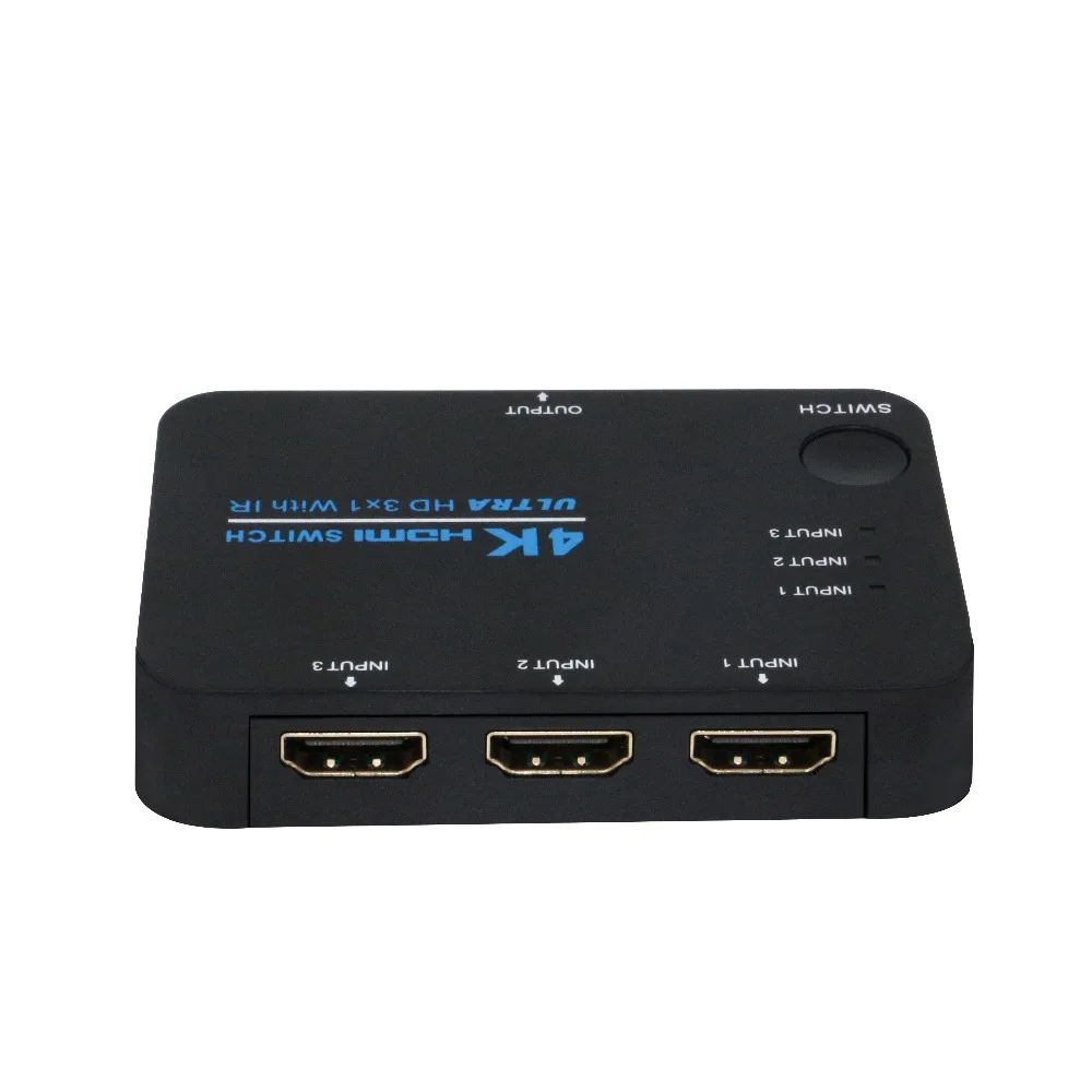 Kvm переключатель Hdmi 3 в 1 выход 4k HDMI HD видео сплиттер 3X1 порта