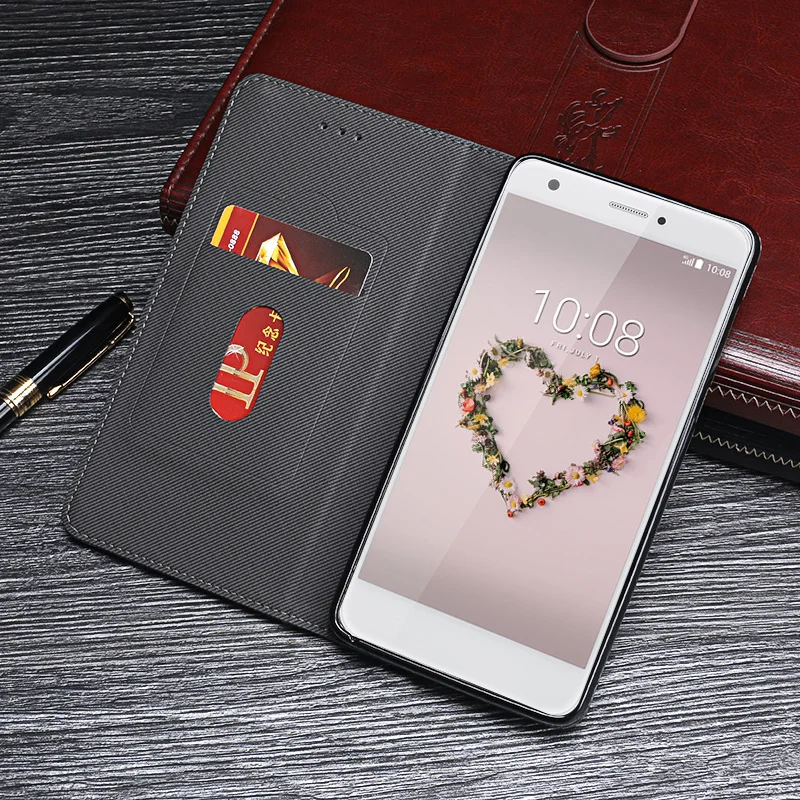iTien Business Vintage Deluxe Leather Protection Cover Case For ZTE Blade Z10 A601 TPU Silicone Book Stand Etui Wallet |