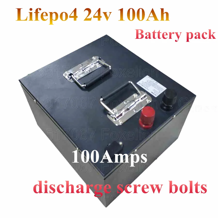 LIfepo4 24V 100AH 25 6 v 8s 29 2 V солнечной энергии автомобиля яхта аккумуляторная батарея 24v