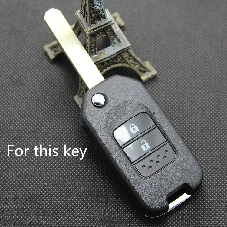PINECONE силиконовый чехол для HONDA ODYSSEY XRV CRV HRV CITY CIVIC ACCORD JADE CRIDER складной ключ 2 кнопки