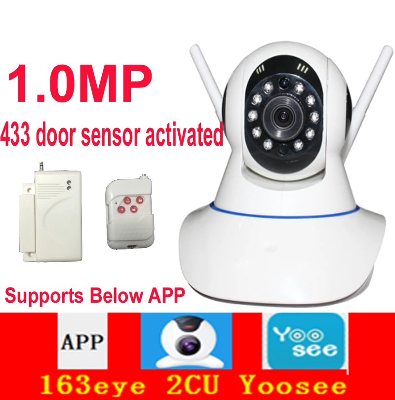IP камера X8100 с датчиком движения Wi Fi 720 МП 433 P МГц|wifi camera 720p|ip camerawifi |