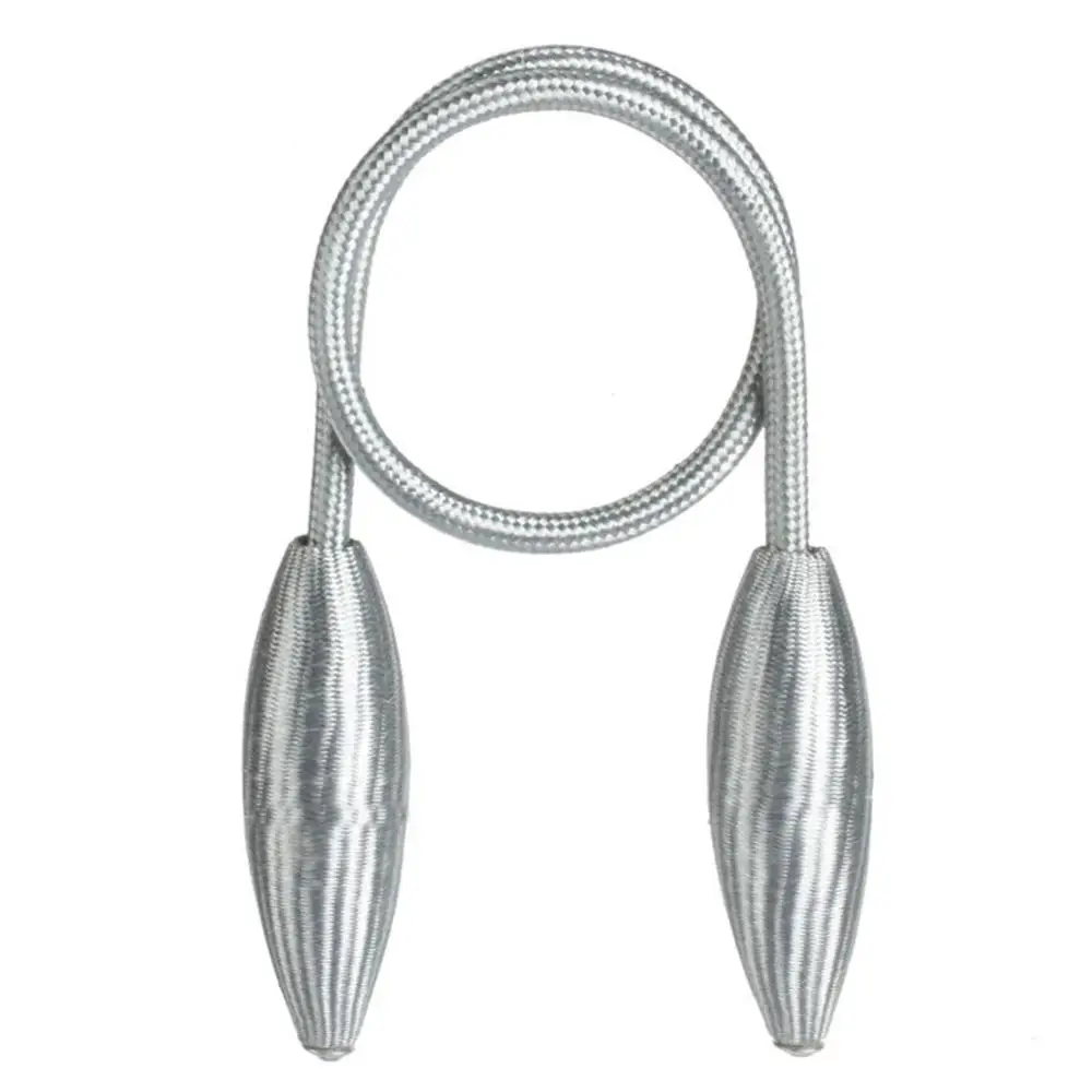 Distinctive Alloy Arbitrary Shape Strong Curtain Tiebacks Plush Hanging Belts Ropes Decoration Holdback Rods | Дом и сад