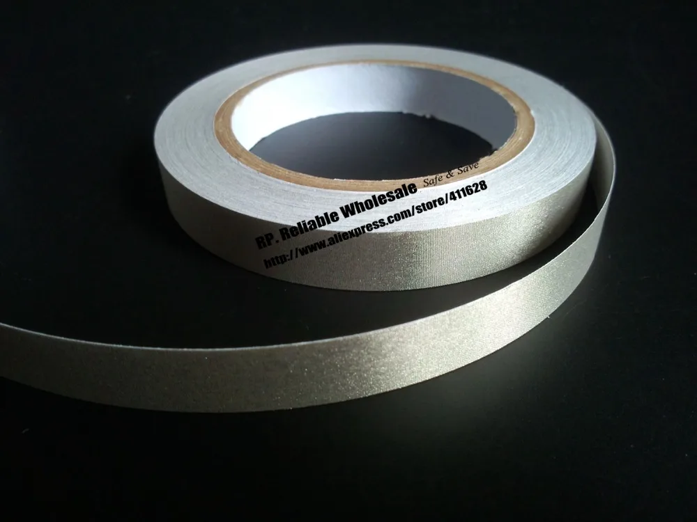 

1x 16mm* 20 meters, Conductive Fabric Adhesive Tape Silver, Single Adhesive EMI EMC Shielding