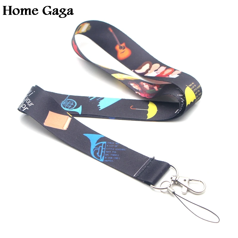 Homegaga Как я встретил вашу брелок i'm your Mother шнур для ID тесьма ленты шейный ремешок эмблема на ткани держатель телефона Ожерелье Аксессуар D1681