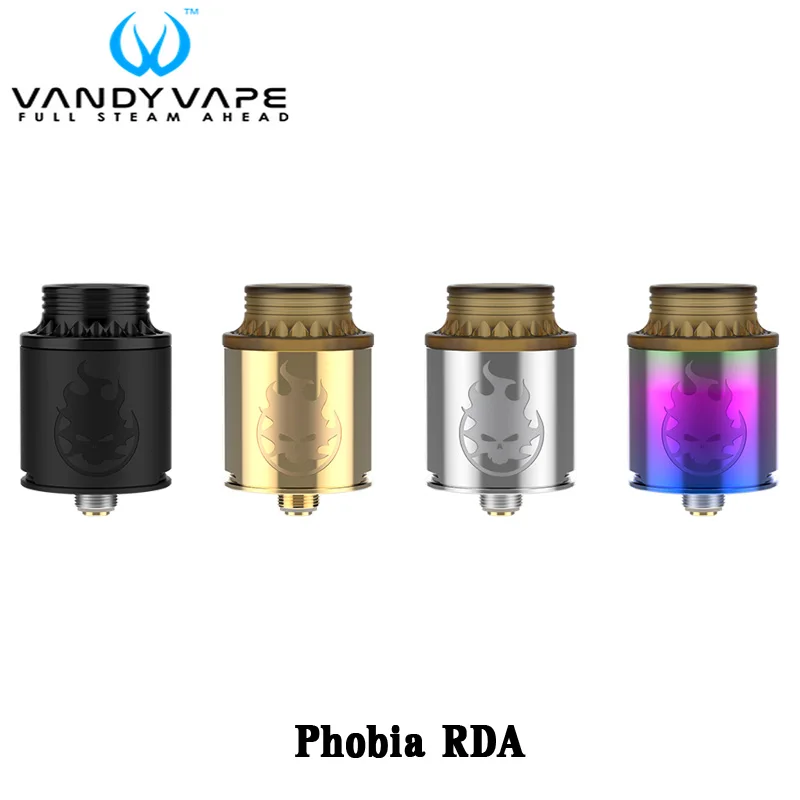 Vandy VAPE фобия RDA 24 танк электронная сигарета VandyVape распылителя поддержка один и