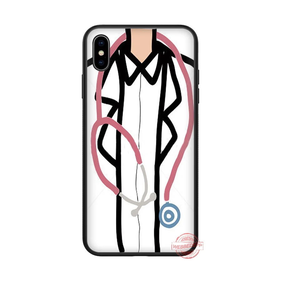 Мягкий силиконовый чехол для iPhone 8 7 6S 6 Plus 11 Pro XS Max XR X 5 5S SE - Цвет: 1