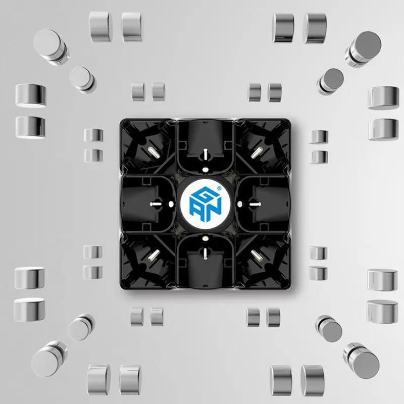 GAN356 Air SM нео куб магнитный для профессионалов 3x3x3 356Air Magenetic Скорость Cube Черный