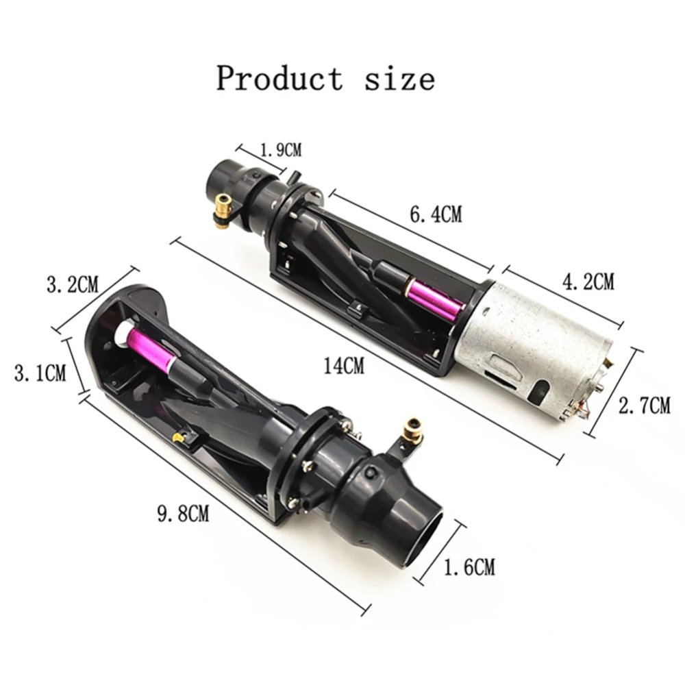 Мощность Servo реактивные игрушки Беспроводной дистанционного Управление брызга