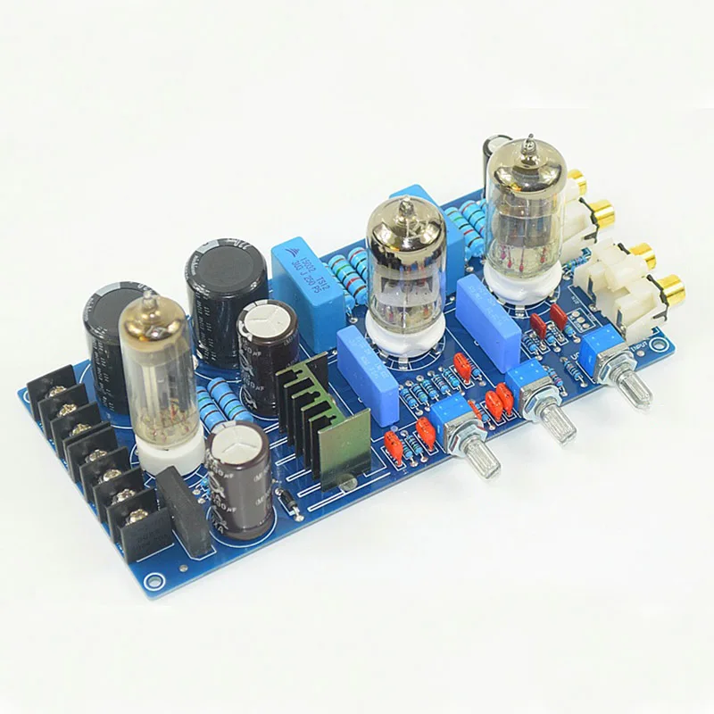Домашние усилители аудио усилитель 6N1 Tone Board ламповый усилитель Preamplificador ламповый предусилитель доска
