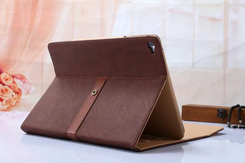 Высококачественный кожаный чехол для iPad Air 2 винтажный Стильный из искусственной