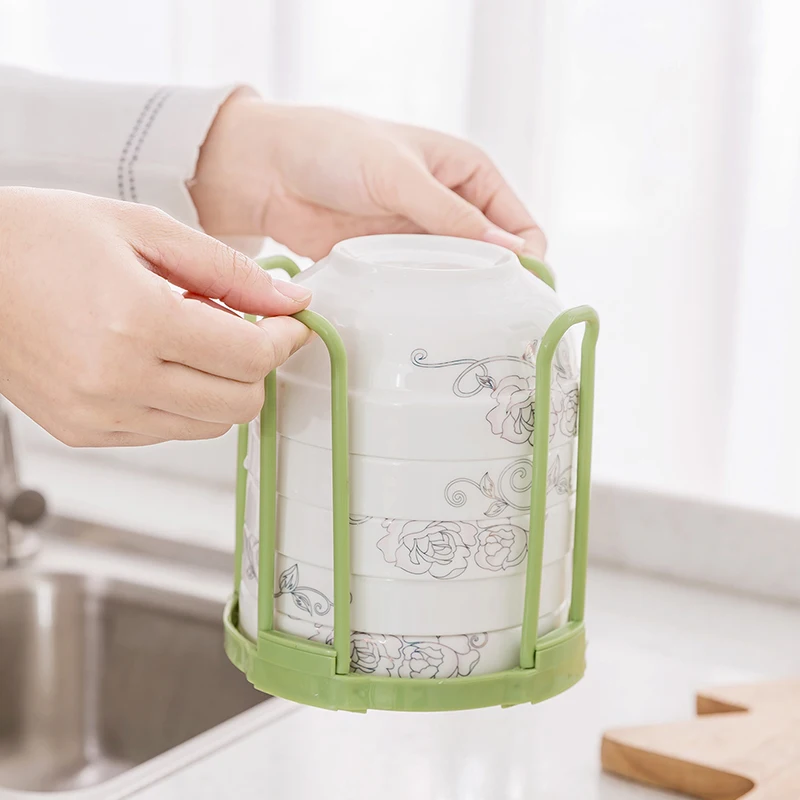 Полка для кухонной посуды Пластиковая хранения полка слива органайзер полки чаш