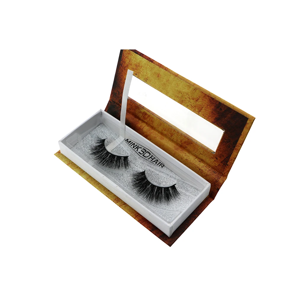 100 пар упаковочная коробка под заказ контейнер для накладных ресниц блестящие