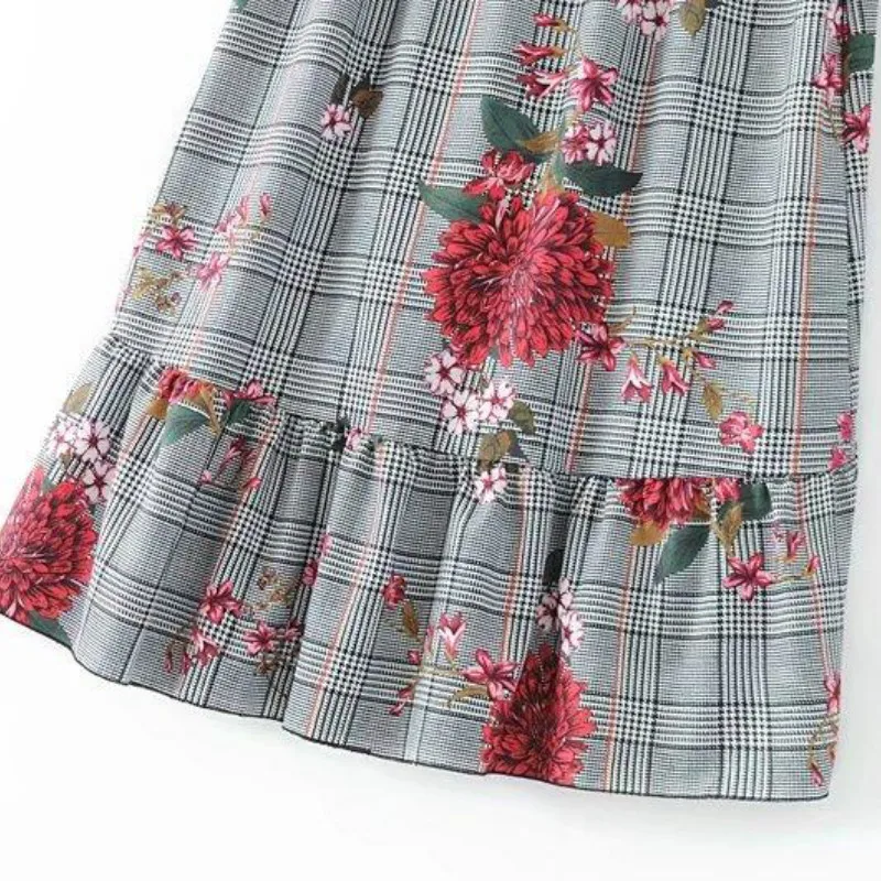 2018 новый летний сладкий леди женщина Высокая Талия Повседневное Японии Стиль