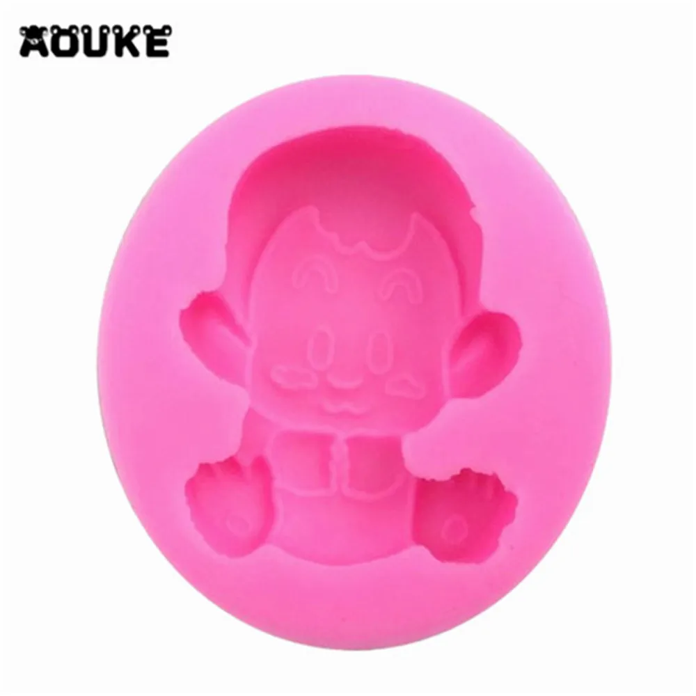 DIY Инструменты для украшения торта милые животные обезьяна малыш шоколад жидкий