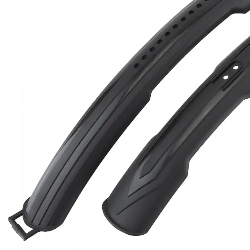 2 шт./лот синтетический пластик складной регулируемый велосипедный брызговик для