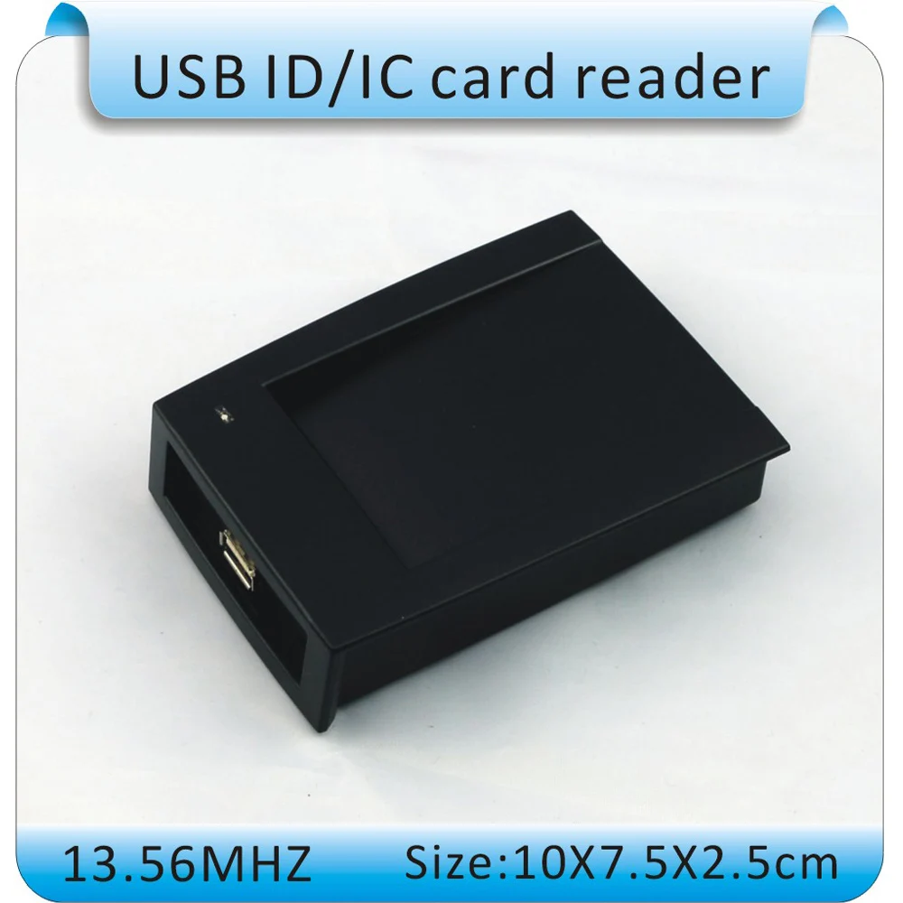 Опт-15 Стиль выходной формат usb порт 13,56 МГц S-50 NFC считыватель приближения ISO 14443A M1 кард-ридер+ 1 шт. карта