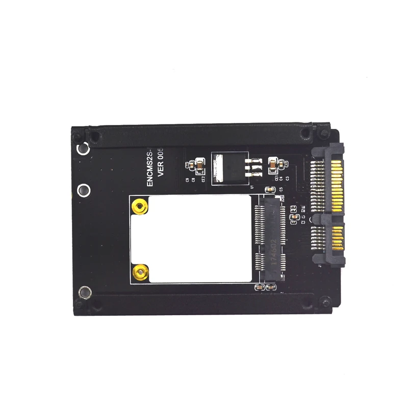 MSATA-SATA адаптер Mini PCIe mSATA SSD до 2 5 &quotSATA3 для конвертера карт памяти Поддержка Full High