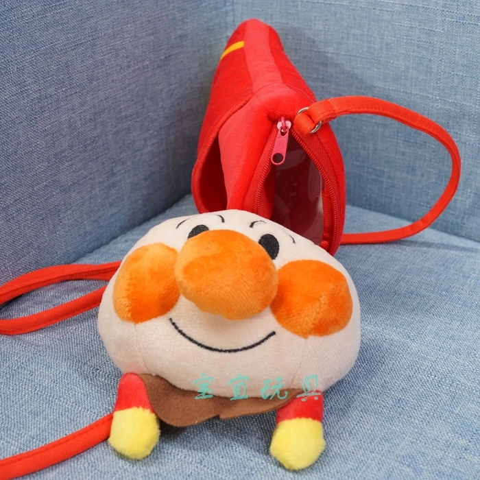 17 см anpanman melody Сейлор Мун мультфильм телефон сумка плюшевая сумка на плечо хранения Мини кошельки сумки для детей Рождественский подарок