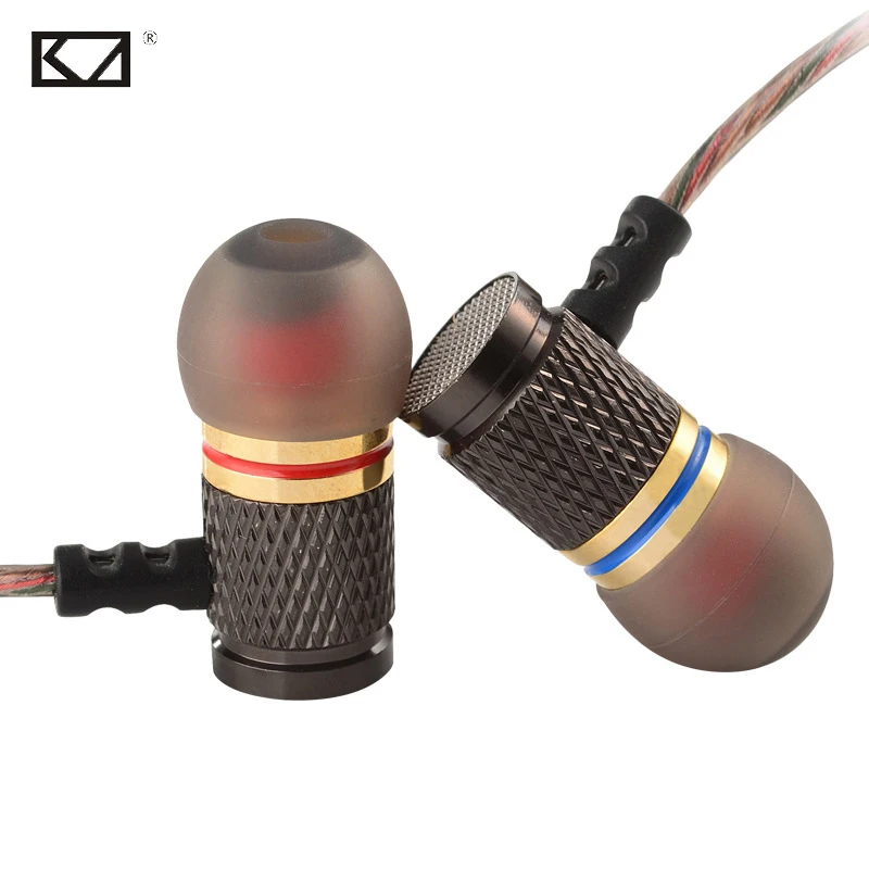 KZ-ED2, провод, металлическая катушка, Hi-Fi, стерео, Audifonos, бас, Auriculares, Deportivos, Fones Oordopjes, Koptelefoon, для MP3 плеера