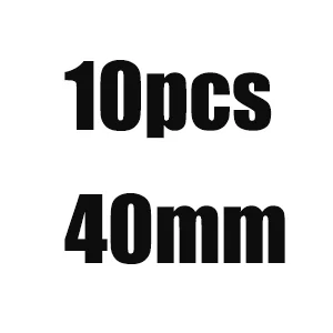 10pcs 40mm 10 шт 40 мм Детские натуральные кольца для прорезывания зубов деревянные ожерелья Браслет DIY ремесла - Цвет: 10pcs 40mm