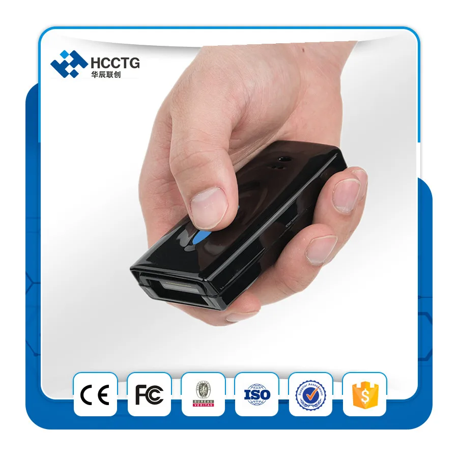 Дешевый Android беспроводной 1D и 2D Bluetooth лазерный сканер штрих-кода с памятью 32 м |