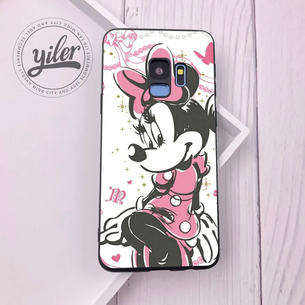 Coque mouse для Fundas samsung S9 чехол S8 S10 Plus чехол для телефона чехол для samsung Galaxy S7 edge S8 S9 S10 Plus S10e S10 e shell